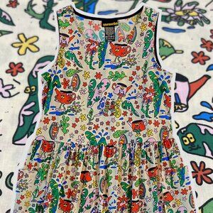 COPY - NWT Nooworks Bug Out Print Big Pocket Mini Dress Size L
